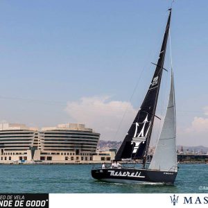 Copa del Rey, rotulación del barco (casco y vela)